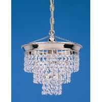 st03072201 starlight one light crystal chandelier