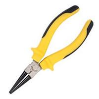 stanley double color handle round mouth pliers 6 use more comfortable  ...