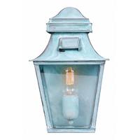 St Pauls Hand Made Solid Brass Outdoor Lantern, Verdigris