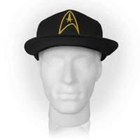 Star Trek Golden Logo Cap - Black