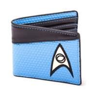 Star Trek Into Darkness Science Logo Bi-fold Wallet Blue/dark Grey (mw15zwsta)