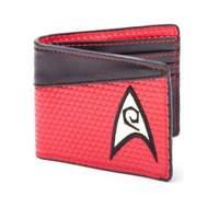Star Trek Into Darkness Engineering Logo Bi-fold Wallet Red/dark Grey