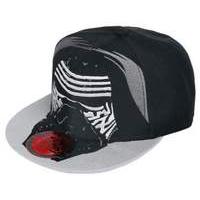 Star Wars Vii - Kylo Ren Mask Black Snapback Cap