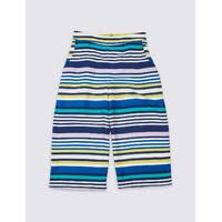 Striped Culottes Trousers with StayNEW (3-14 Years)