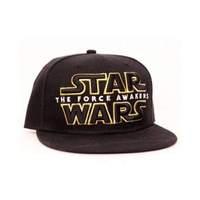 Star Wars Vii - Logo Black Snap Back Cap