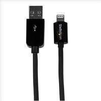 StarTech.com (15cm/6 inch) Short Black Apple 8-pin Lightning Connector to USB Cable for iPhone / iPod / iPad