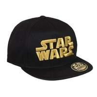 Star Wars - Gold Logo Black Cap