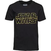 Star Wars Logo Boys T-Shirt Black