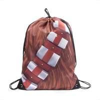 star wars unisex chewbacca bandolier gymbag one size multi colour
