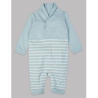 Striped Pure Cotton All-in-One