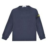 STONE ISLAND Children Boys Patch Logo T Shirt