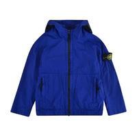 STONE ISLAND Children Boys Nylon Hooded Jacket