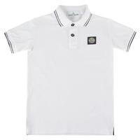 stone island children boys contrast trim polo shirt