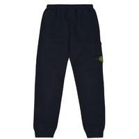 stone island children boys fleece badge joggers