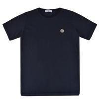 STONE ISLAND Junior Boys Logo Patch T Shirt