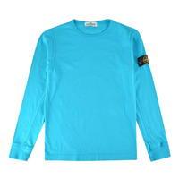 STONE ISLAND Junior Boys Long Sleeve T Shirt