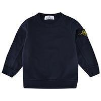 STONE ISLAND Infant Boys Crew Neck Sweatshirt