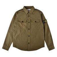 STONE ISLAND Junior Boys Long Sleeved Shirt