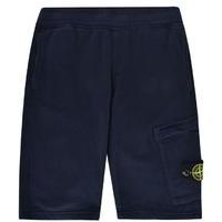 STONE ISLAND Junior Boys Fleece Shorts