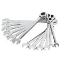 steel shield 12 pieces of fine polishing spine open double quick wrenc ...