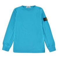 STONE ISLAND Children Boys Patch Logo T Shirt