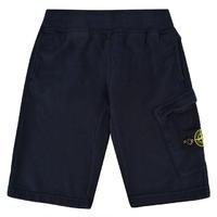 STONE ISLAND Children Boys Fleece Shorts