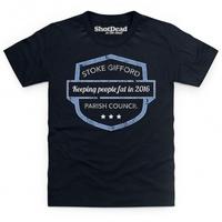 stoke gifford parish council kids t shirt