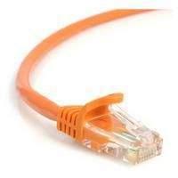 startech category 5e 350 mhz snag less utp orange patch cable 09m
