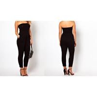 Strapless Jumpsuit - 2 Sizes