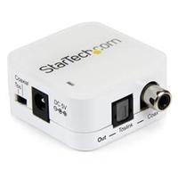 startechcom two way digital coax to toslink optical audio converter re ...
