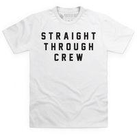 Straight Through Crew Boyfriend Cut T Shirt