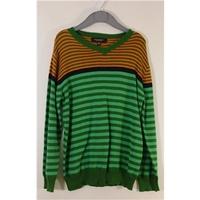 st george by duffer age 5 6 green and multi striped cotton summer jump ...