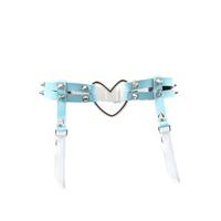 Studded Heart Thigh Garter