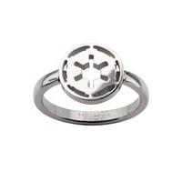 Star Wars Galactic Empire Symbol Ring - Size: Ring Size Q