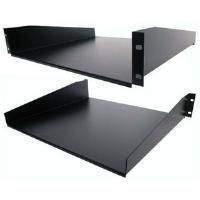 startech standard universal server rack cabinet shelf black