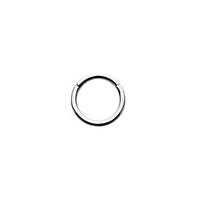 Stainless Steel Hinged Segment Ring - Size: 1.6mm x 12mm