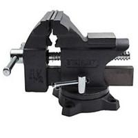 Stanley 4.5 / 115 Mm Light Vise Durable Cast Iron Shank Provides High Strength Clamping Force