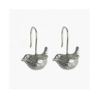 Stonehenge Pewter Wren Earrings