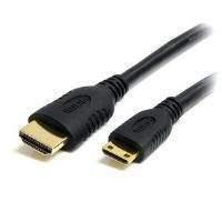 Startech 6 Ft High Speed Hdmi Cable With Ethernet- Hdmi To Hdmi Mini- M/m