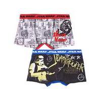 Star Wars Boys Pack of Two Boxers