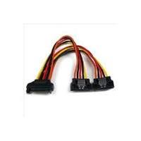 StarTech (6 inch) Latching SATA Power Y Splitter Cable Adapter - M/F