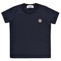 STONE ISLAND Infant Boys Patch Logo T Shirt