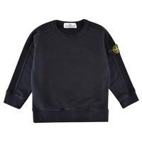 STONE ISLAND Children Boys Crew Neck Sweatshirt