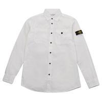 stone island junior boys military shirt