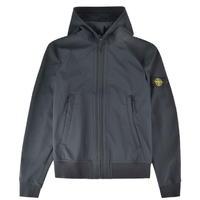 STONE ISLAND Junior Boys Soft Shell Hooded Jacket