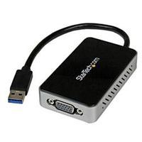 StarTech.com USB 3.0 to VGA External Video Card Multi Monitor Adapter with 1-Port USB Hub 1920x1200