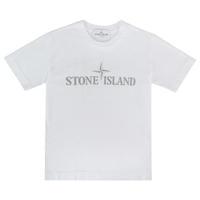 STONE ISLAND Children Boys Logo Short Sleeve T Shirt