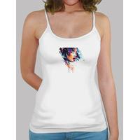 strapless shirt - watercolor girl 05