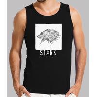 stark shirt without sleeves boy game of thrones