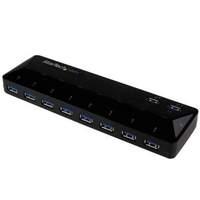 Startech.com 10 Port Usb 3.0 (5 Gbps) Hub 2x1.5a Charge And Sync Ports